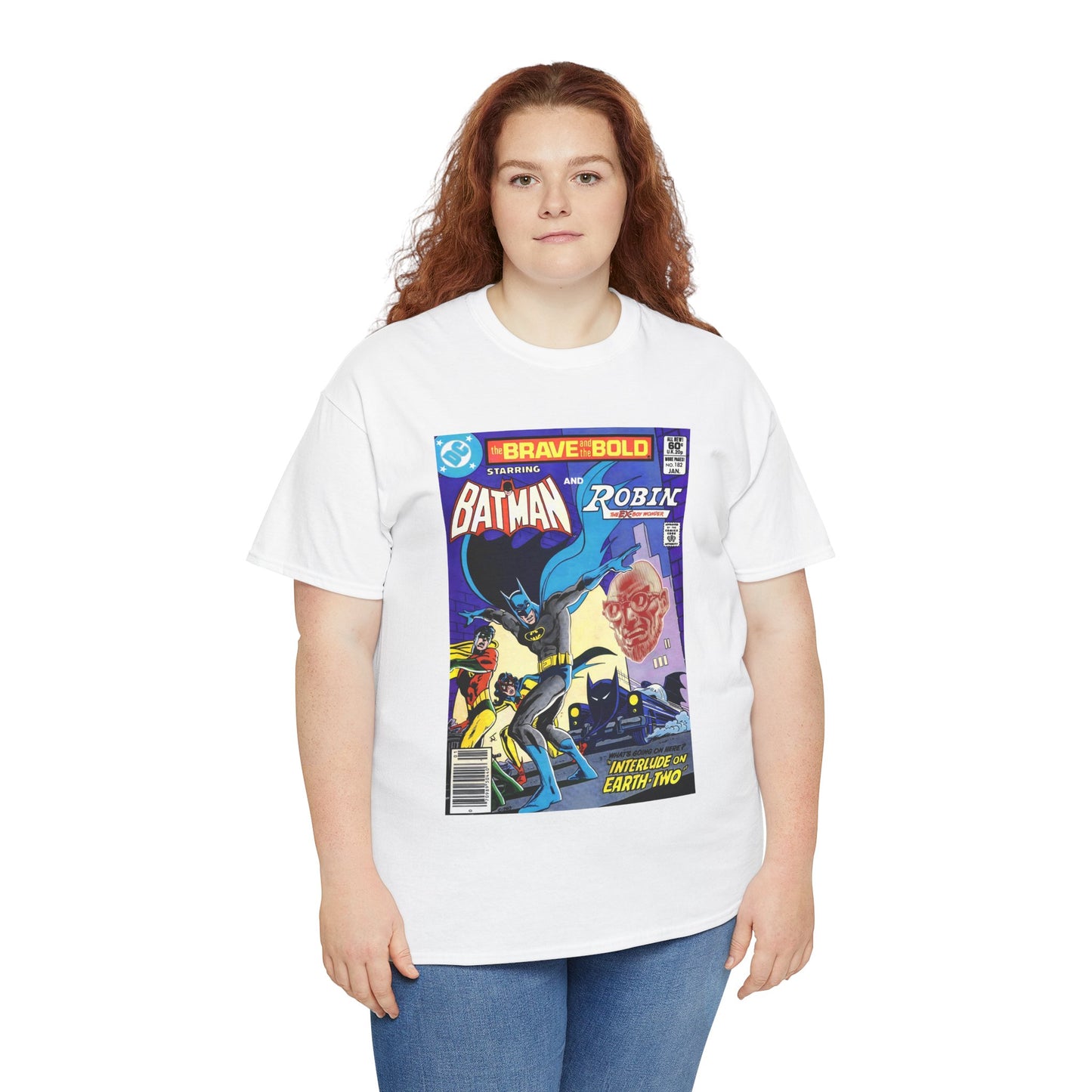 Brave & the Bold #182 T-Shirt - Batman & Earth-2 Robin, Batwoman - DC Comics