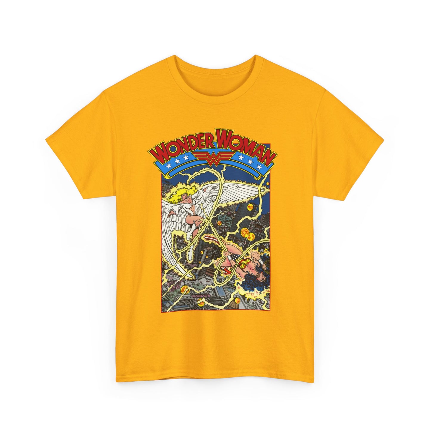 Wonder Woman T-Shirt - George Perez Art - Vs Silver Swan - DC Comics