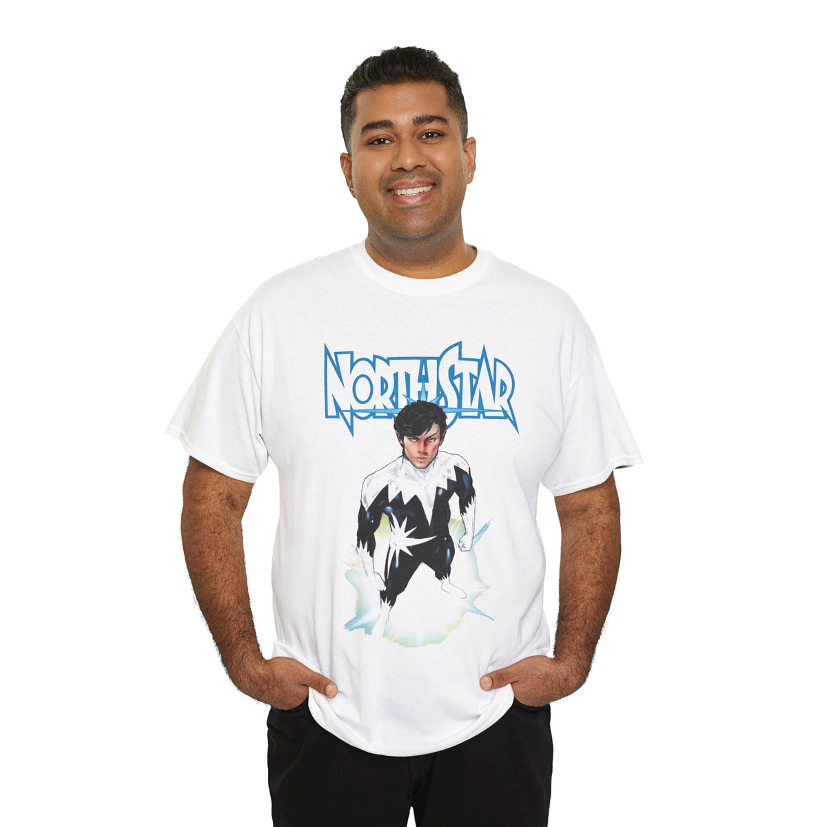 Northstar T-Shirt - Phil Jimenez Art - Alpha Flight Member - Marvel Comics
