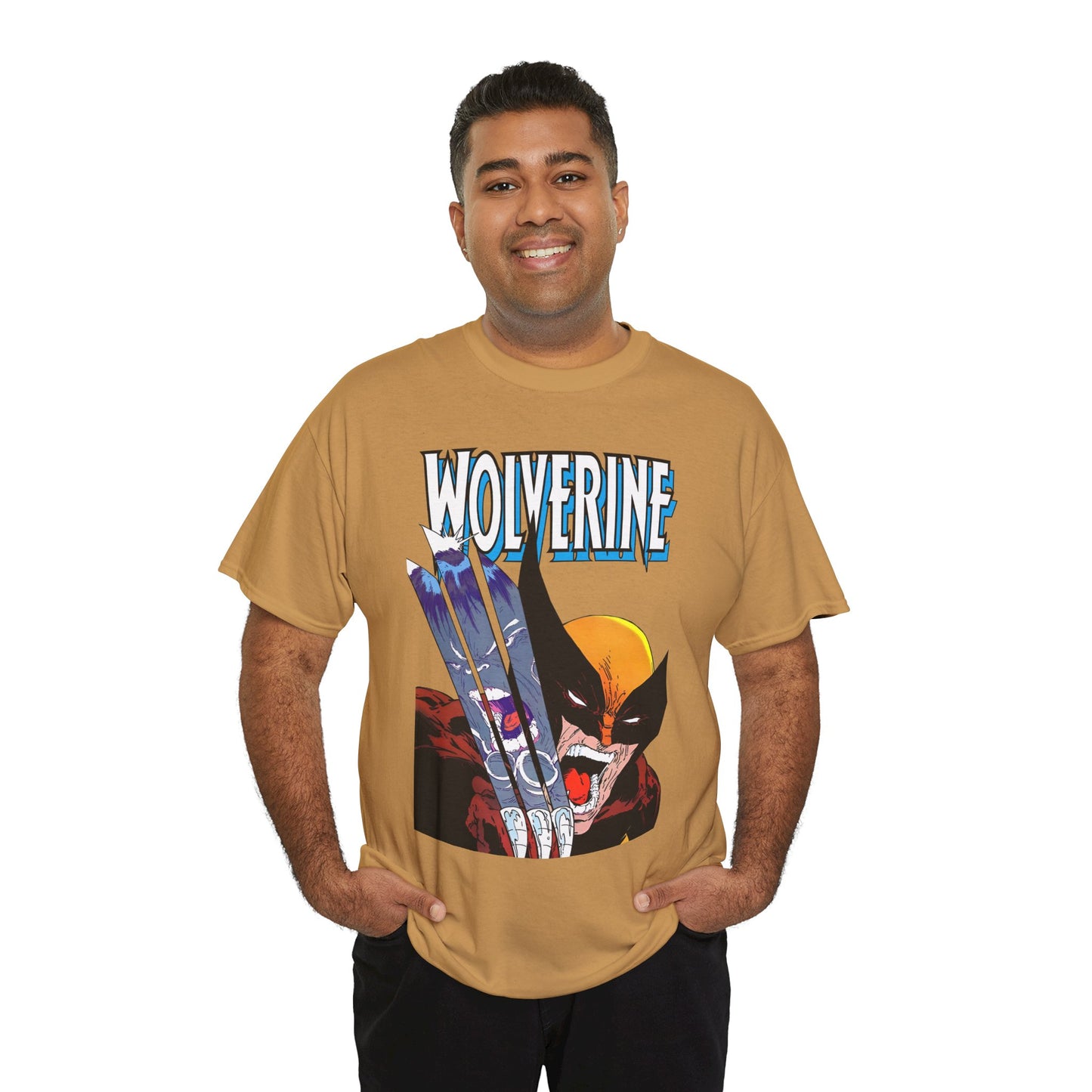 Wolverine T-Shirt - Amazing Todd McFarlane Art - Classic Image Vs Incredible Hulk - Marvel Comics - Logan