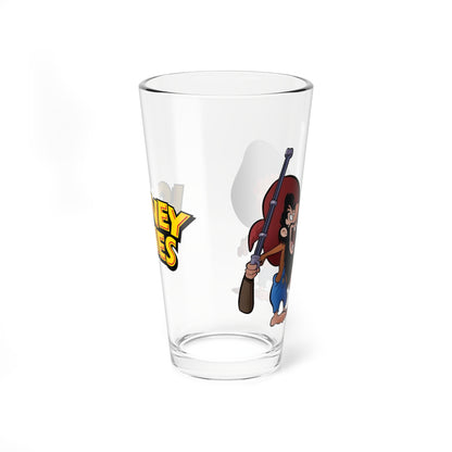 The Martin Brothers Pint Glass, 16oz - Looney Tunes Cartoon - Hillbilly Hare - Bugs Bunny Foes