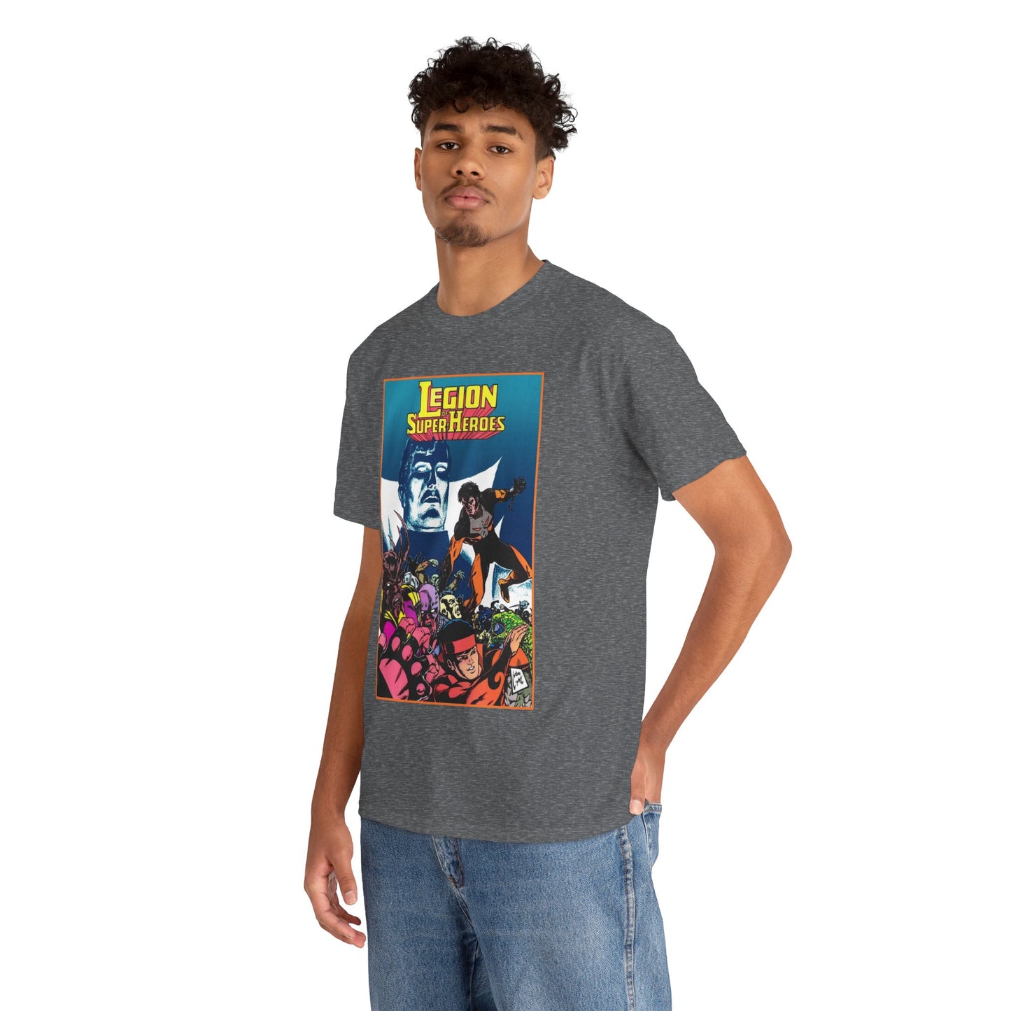 Legion of Super-Heroes T-Shirt - Steve Lightle Art - Timber Wolf - DC Comics