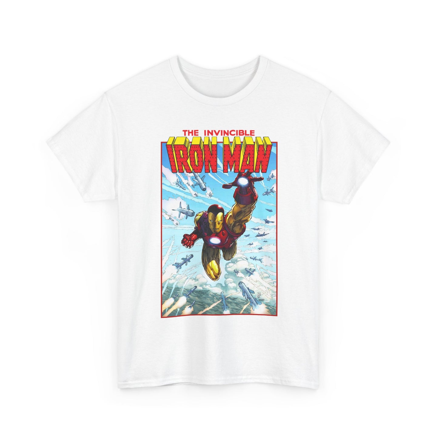Iron Man T-Shirt - Marc Silvestri Art - Tony Stark Armor - Avengers Member & Leader - Marvel Comics