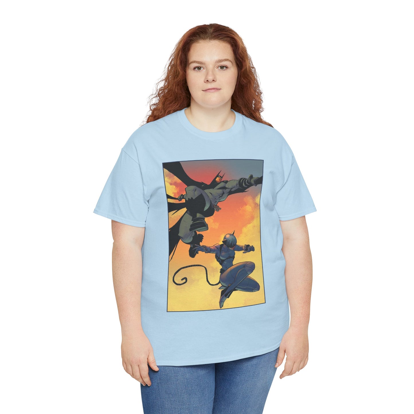 Absolute Batman & Absolute Catwoman T-Shirt - Nick Dragotta Art - DC Comics All-In