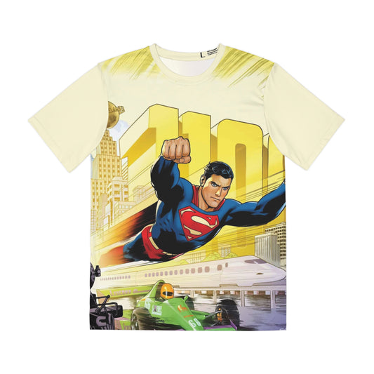 Superman All Over Print Tee (Polyester) - Ryan Sook Art - Action Comics #1100 (IMPROVED PLACEMENT AND PRINTING TECHNIQUES)