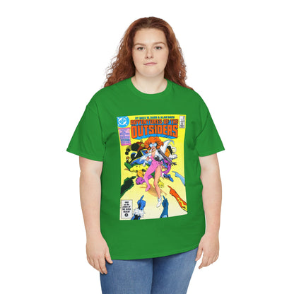 Adventures of the Outsiders #34 T-Shirt - Alan Davis Art - DC Comics