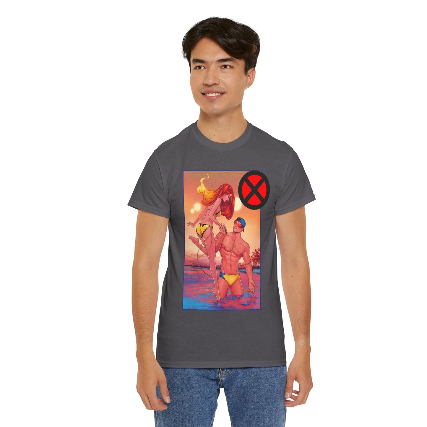 Scott Summers & Jean Grey T-Shirt - Russell Dauterman Art - X-Men - Marvel Comics