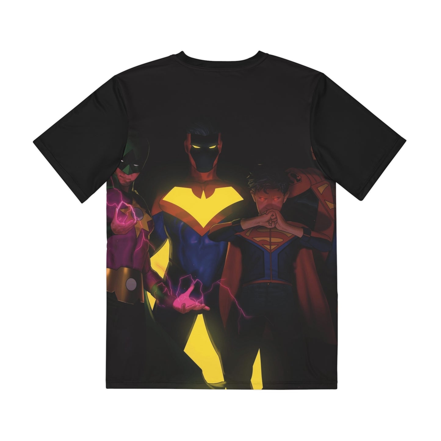 Superboys All Over Print Tee (Polyester) - Taurin Clarke Art (IMPROVED PLACEMENT AND PRINTING TECHNIQUES)