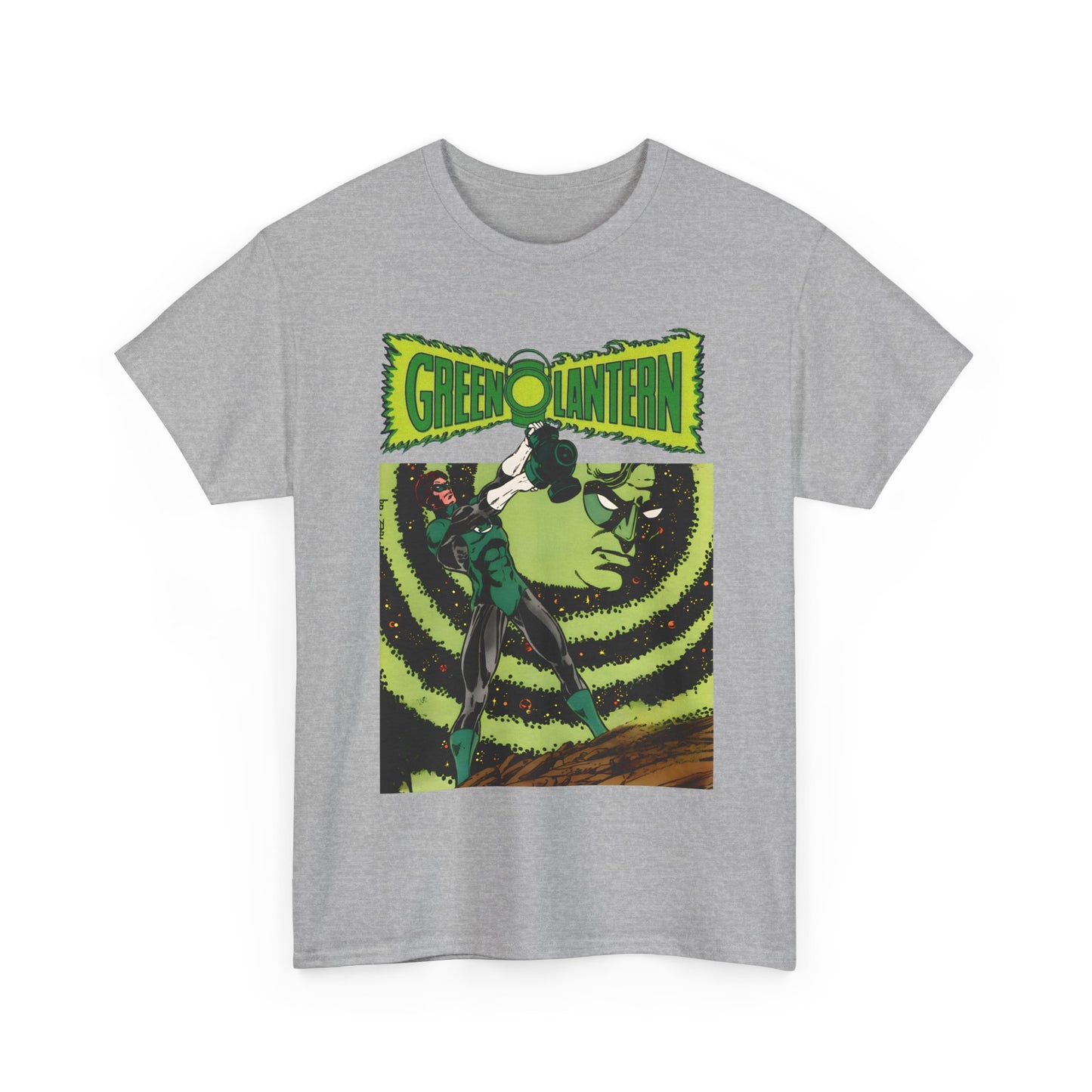 Green Lantern T-Shirt - George Perez Art - Hal Jordan - Sector 2814 - Justice League & Green Lantern Corps Member - DC Comics