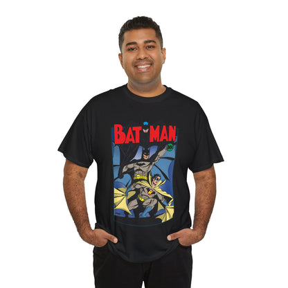 Batman & Robin T-Shirt - George Perez Art - Earth 2 - DC Comics - Golden Age JSA - Bruce Wayne & Dick Grayson