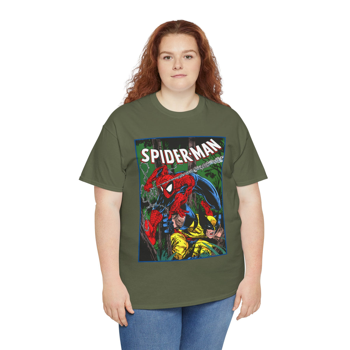 Spider-Man & Wolverine T-Shirt - Todd McFarlane Art - Marvel Comics