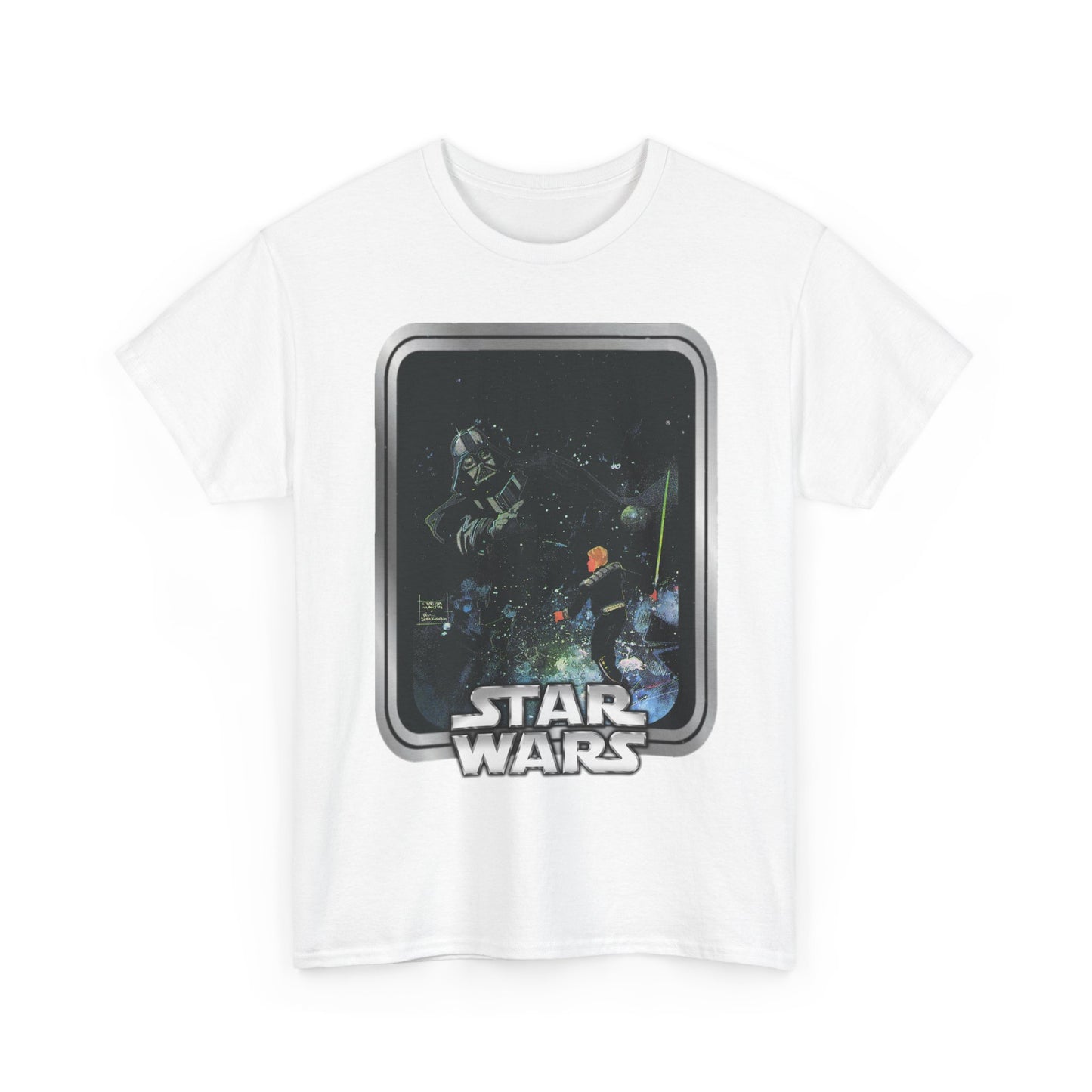 Luke Skywalker & Darth Vader T-Shirt - Star Wars Marvel Comics Art