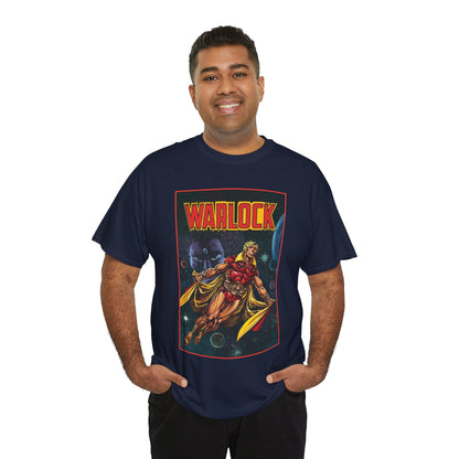 Warlock T-Shirt - Jim Starlin Art - Marvel Comics - Cosmic Superhero - The Enclave - Him