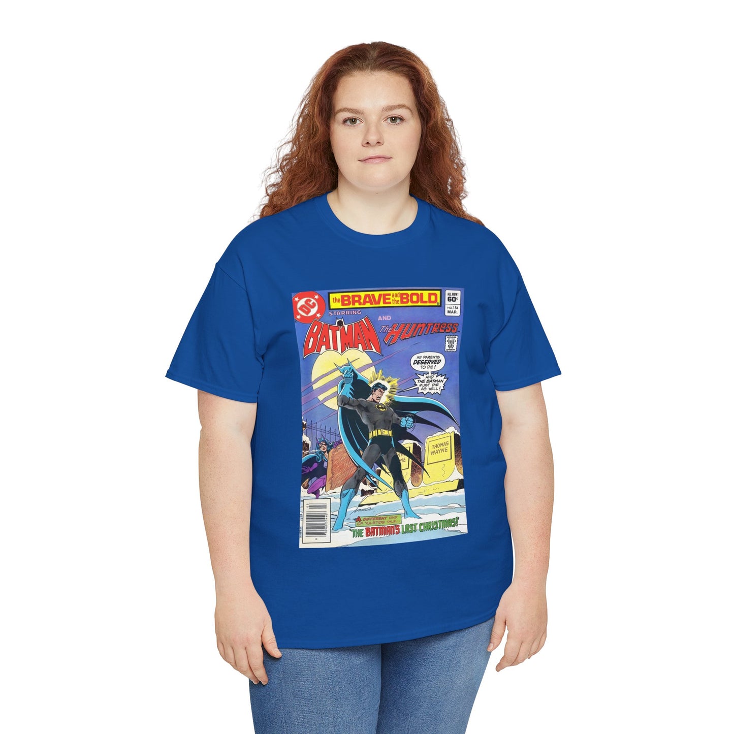Brave & the Bold #184 T-Shirt - Batman & Earth-2 Huntress - DC Comics