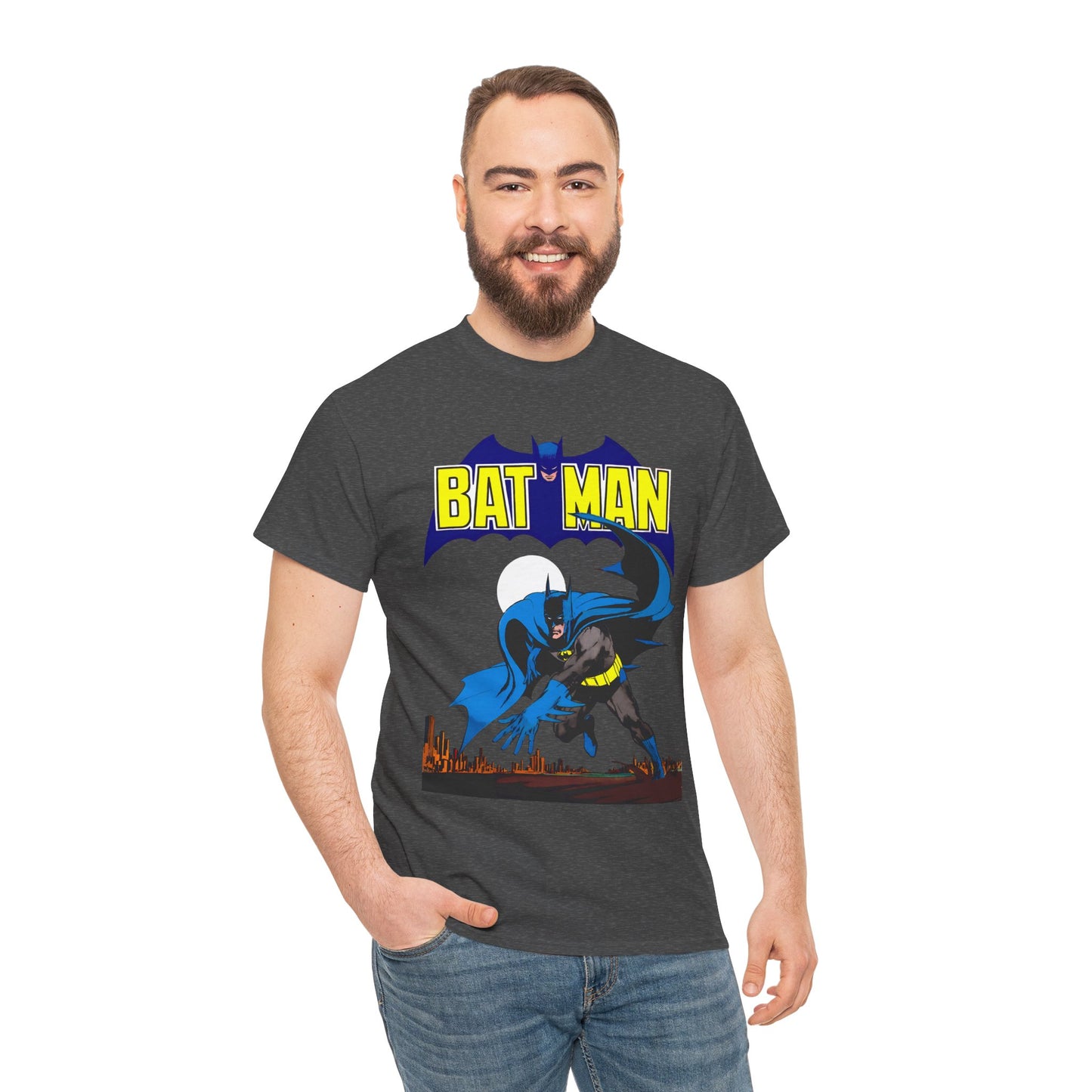 Batman Treasury Edition T-Shirt - Neal Adams Art - C-25 - Gotham City, Dark Knight Detective - DC Comics