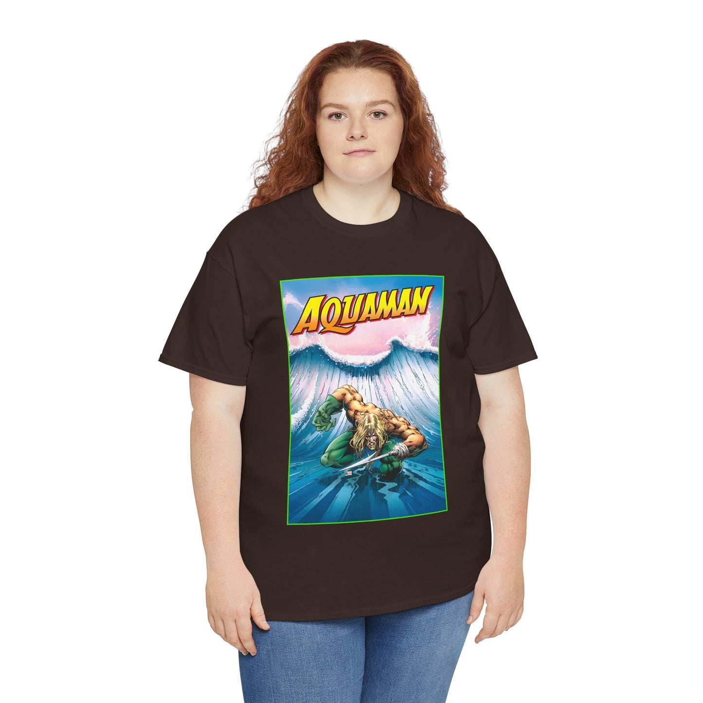 Aquaman T-Shirt - Justice League Member & Leader - Arthur Curry - Atlantis - DC Comics