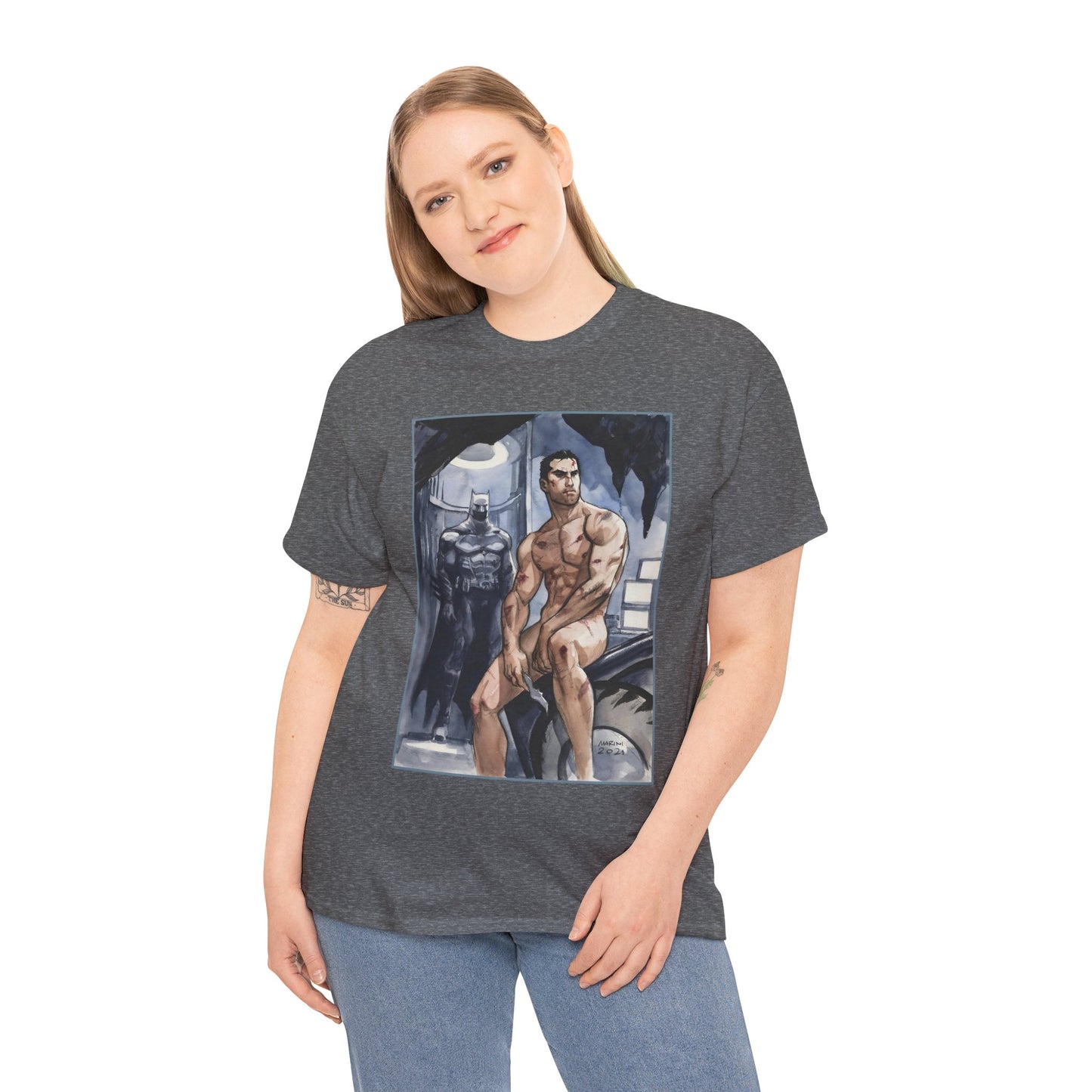 Batman in the Buff T-Shirt - DC Comics