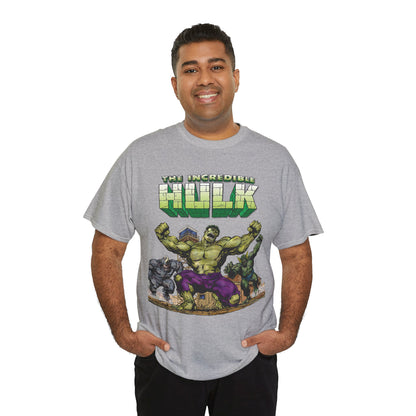 Incredible Hulk T-Shirt - Classic John Byrne Art - Rhino, Abomination - Marvel Comics - Bruce Banner