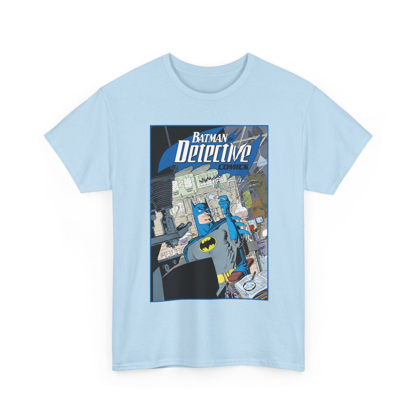 Detective Comics #619 T-Shirt - Norm Breyfogle Art - Batman in His Lab - DC Comics