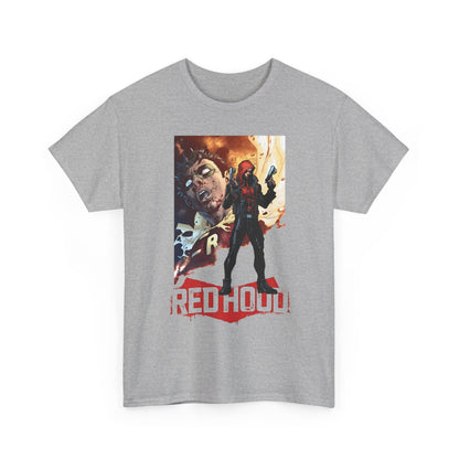 Red Hood T-Shirt - Jim Lee Art - Jason Todd, Batman Sidekick - Gotham Hero - DC Comics
