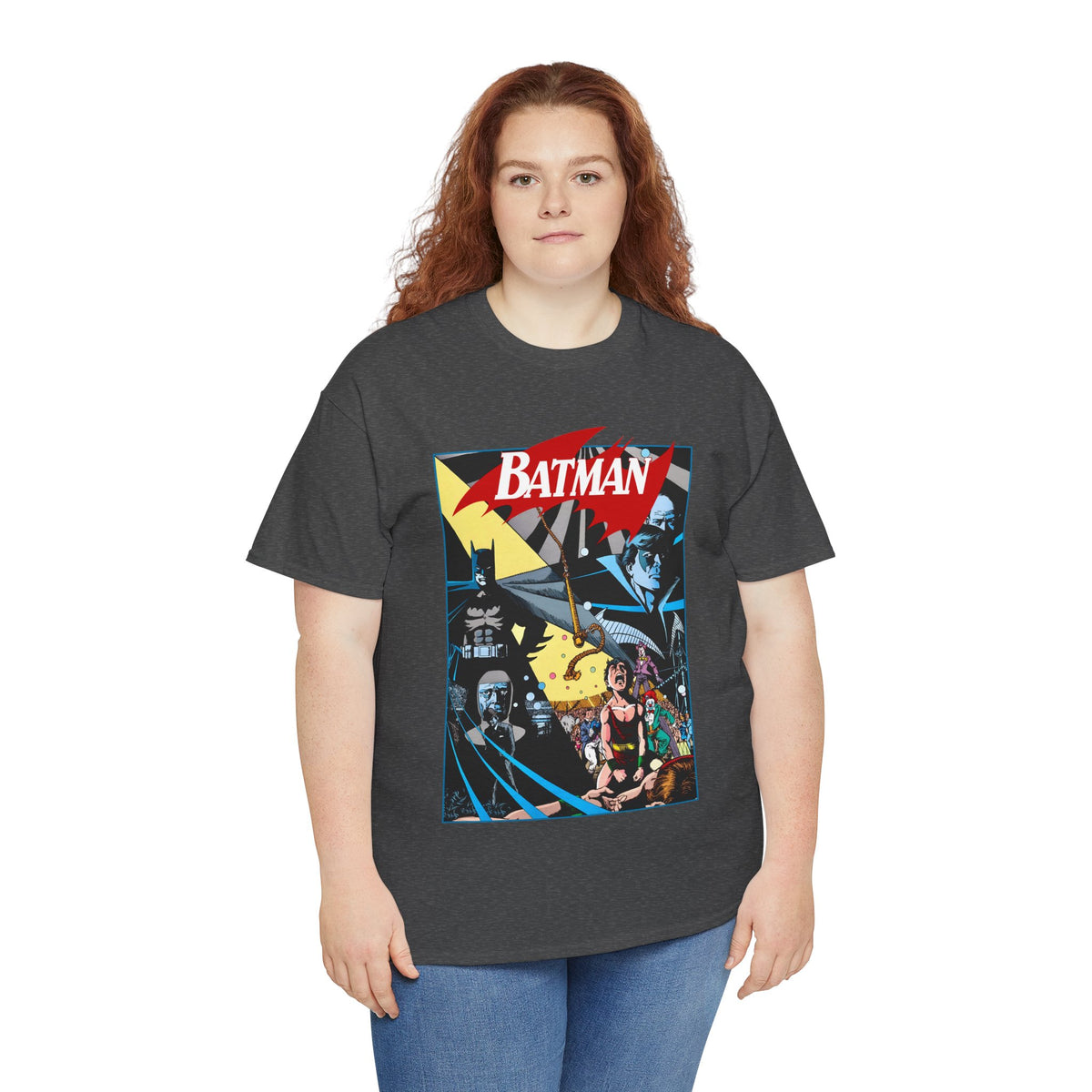 Batman T-Shirt - George Perez Art - Year Three - Robin, Nightwing, Dick Grayson - DC Comics