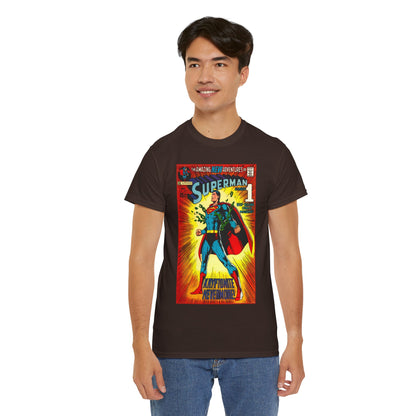 Superman #233 T-Shirt - Neal Adams Art - Kryptonite No More - Classic Bronze Age Cover - DC Comics