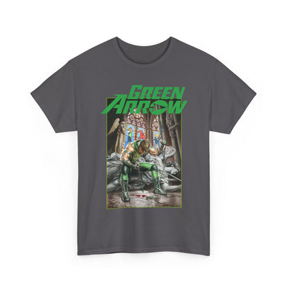 Green Arrow T-Shirt - Mauro Cascioli Art - DC Comics
