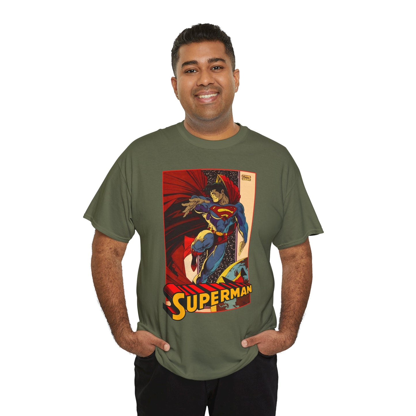 Superman T-Shirt - Todd McFarlane Art - Man of Steel, Metropolis - DC Comics