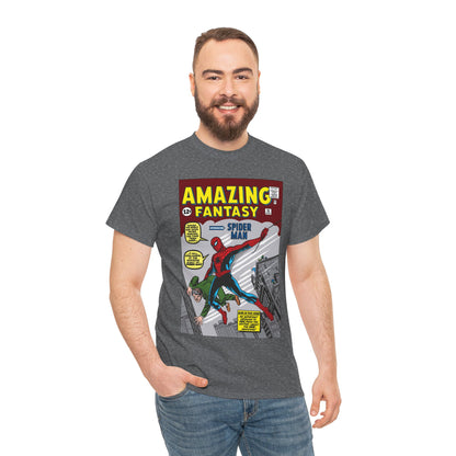 Amazing Fantasy #15 T-Shirt - Steve Ditko Art - 1st Appearance of Spider-Man - 2026 Movie - Marvel Comics