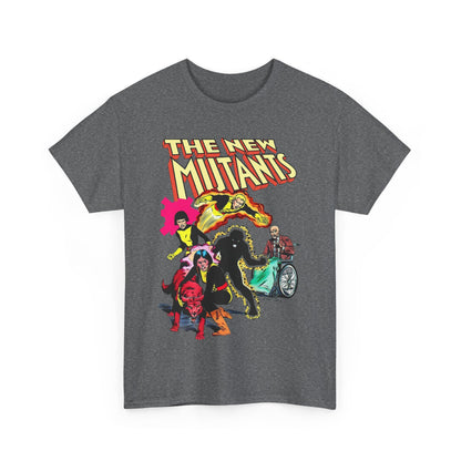 New Mutants T-Shirt - Sunspot, Cannonball, Mirage, Karma, Danni Moonstar - X-Men Characters - Marvel Comics - Mutant Students - Professor X