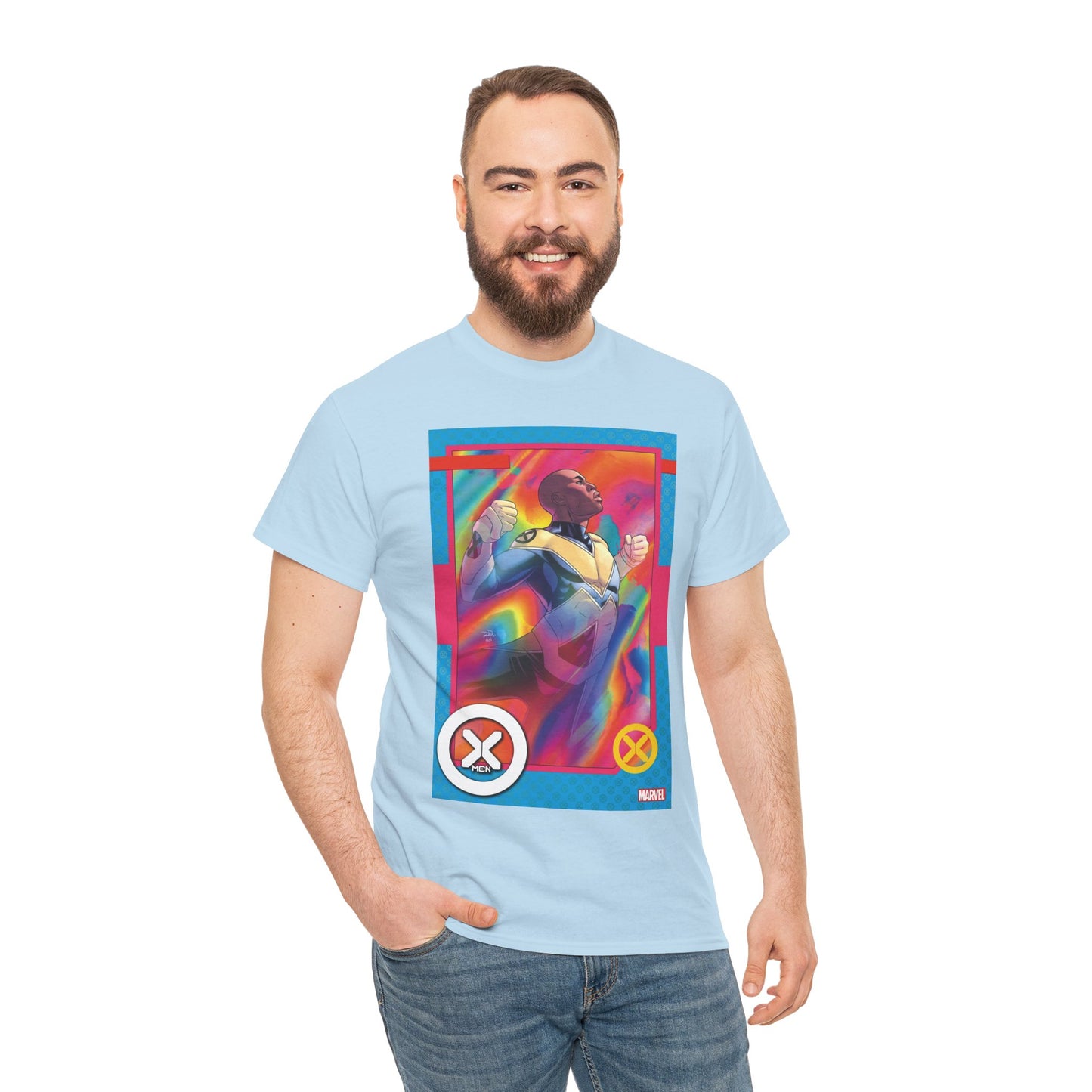 Synch T-Shirt - Russell Dauterman Art - X-Men Trading Card Variant Cover Art - Marvel Comics