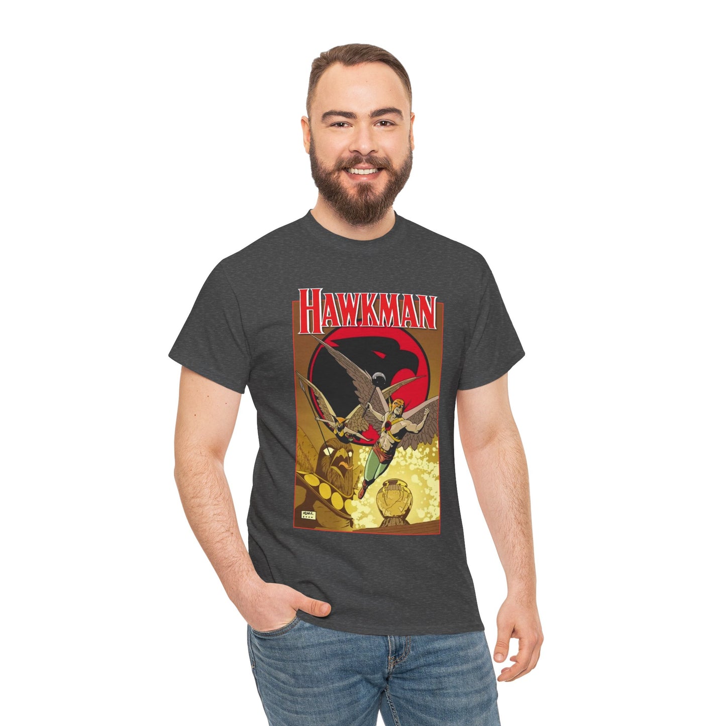 Hawkman T-Shirt - Carter Hall/Katar Hol - Thanagar - Justice League/Justice Society Member - DC Comics