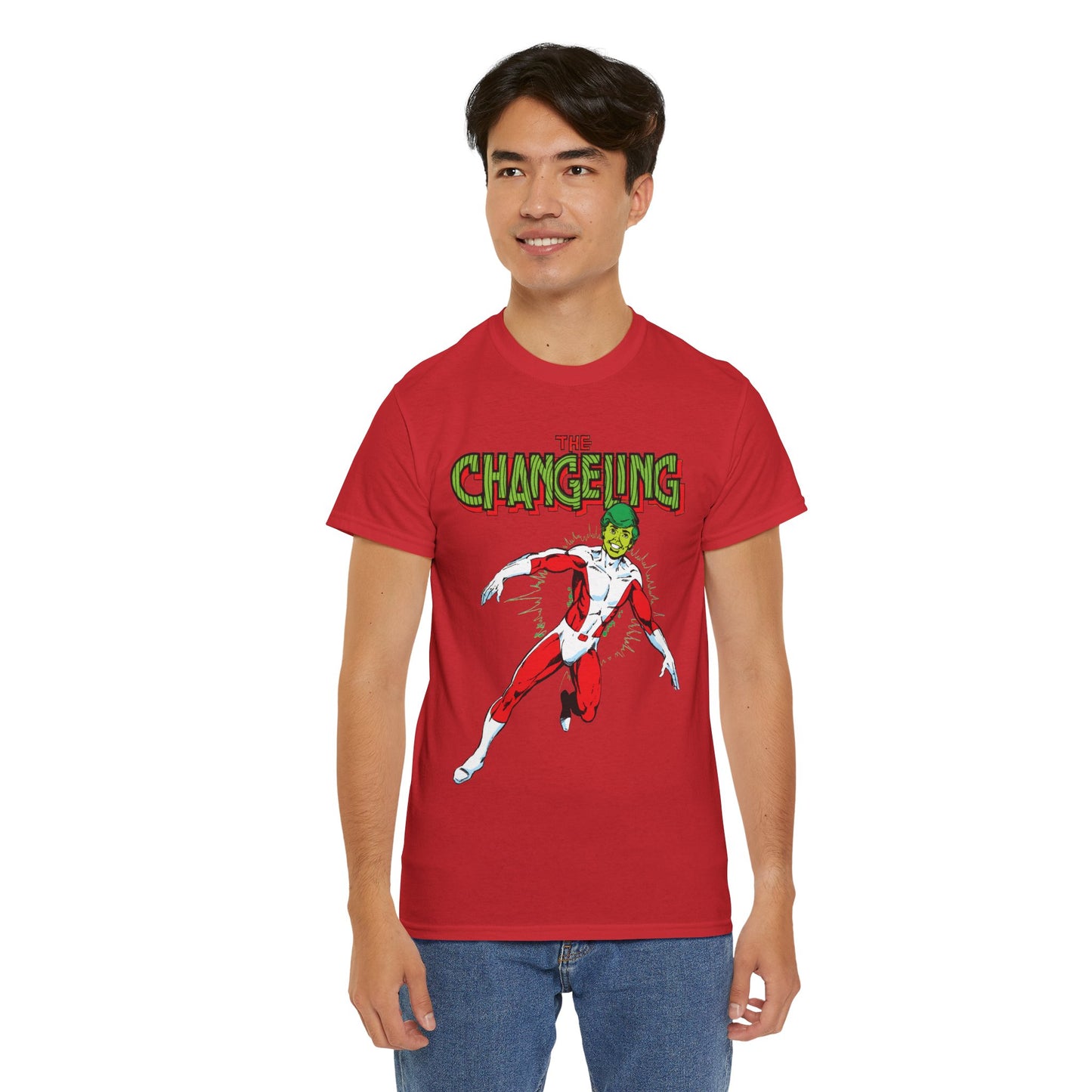 Changeling T-Shirt - George Perez Art - New Teen Titans Member - Beast Boy, Former Doom Patrol Member - Garfield Logan - DC Comics