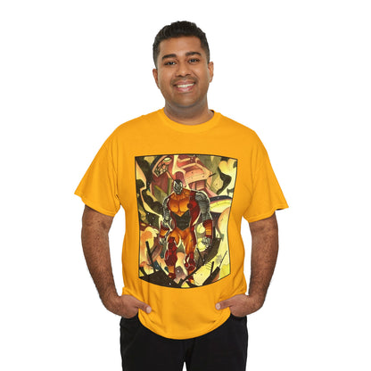 Colossus T-Shirt - Fighting a Sentinel - Marvel Comics