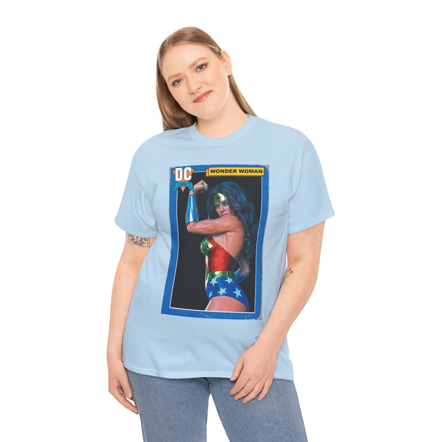 Wonder Woman T-Shirt - Mark Spears Art - #25 Trading Card Variant Cover Art - DC Comics