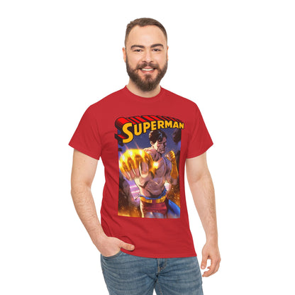 Superman T-Shirt - Lucas Meyer Art - DC K.O. Cover Art - Man of Steel - DC Comics