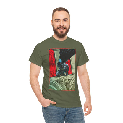 Batman T-Shirt - Cully Hamner Art - Batman Allies Secret Files Cover - Gotham Protector - And a Gargoyle! - DC Comics