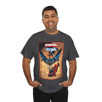 Deadpool & Batman T-Shirt - Greg Capullo Art - DC & Marvel Comics - Crossover - Slade Wilson, Bruce Wayne - 2025