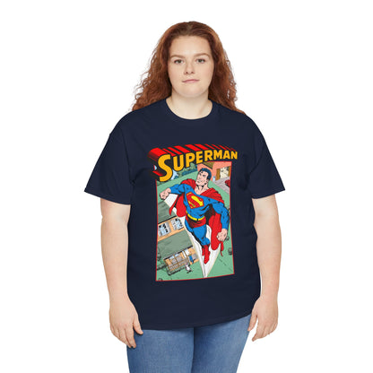 Superman T-Shirt - John Byrne Art - Man of Steel, Smallville - DC Comics