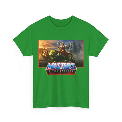 He-Man & Battle Cat T-Shirt- Masters of the Universe, MOTU - New 2026 Movie with Nicholas Galitzine
