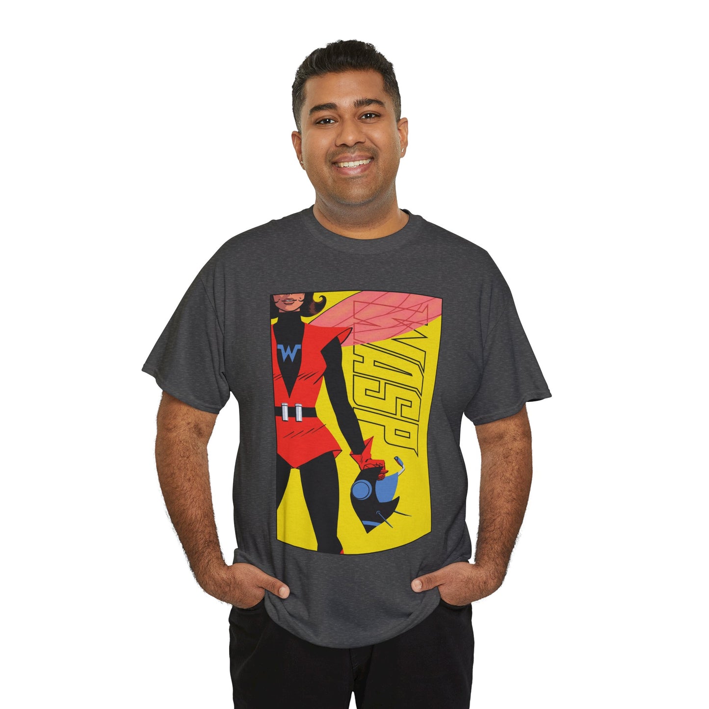 Wasp T-Shirt - Tom Reilly Art - Avengers Founding Member - Marvel Comics