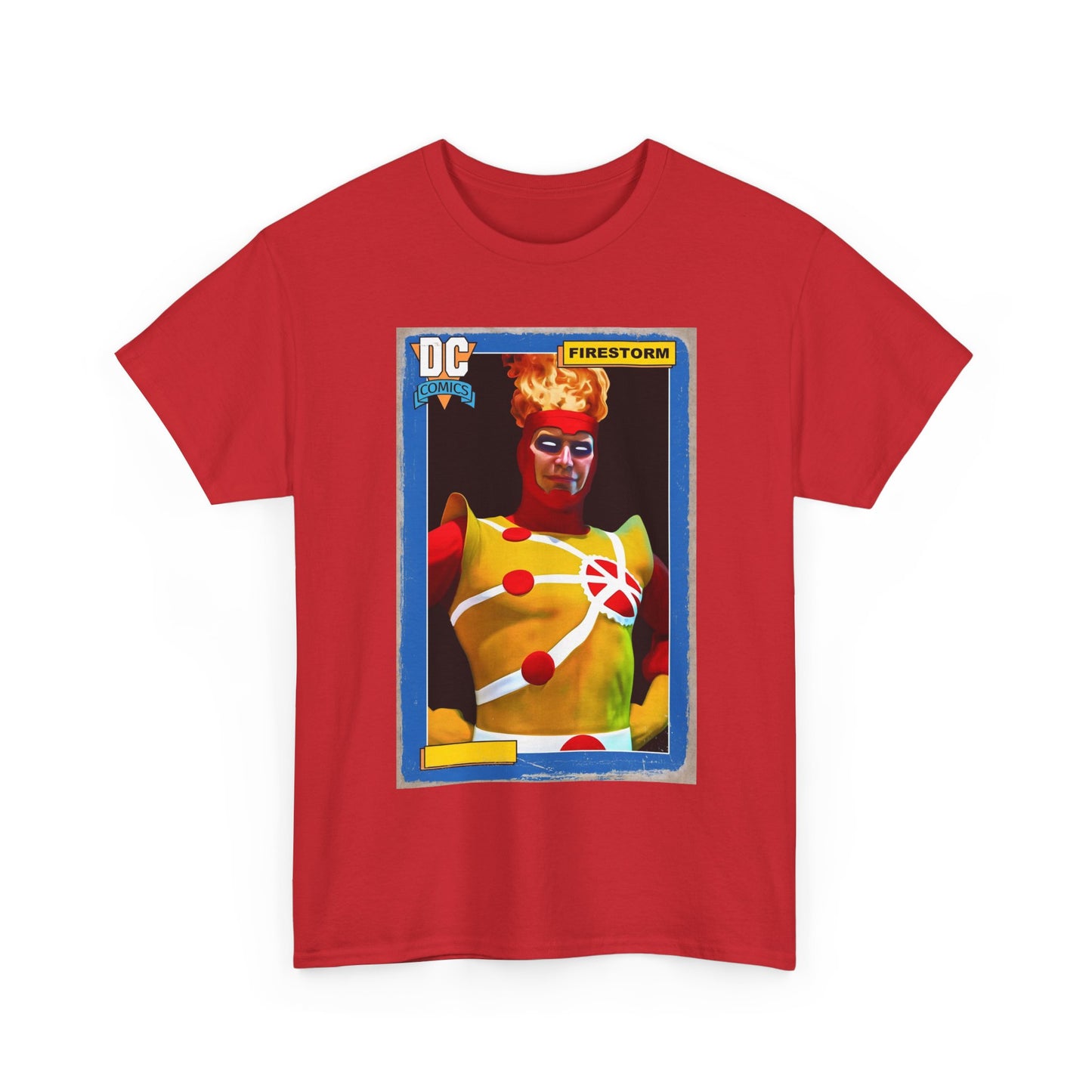 Firestorm T-Shirt - Mark Spears Art - DC Universe Trading Card Homage - Ronnie Raymond - DC Comics