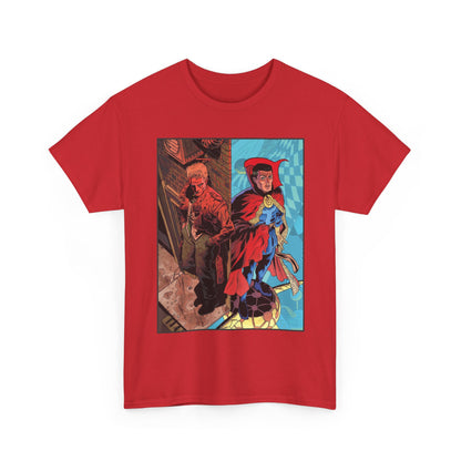 John Constantine & Dr. Strange T-Shirt - DC & Marvel Comics