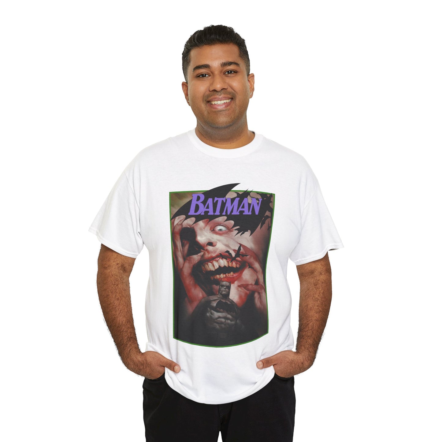 Batman Vs Joker T-Shirt - Ben Oliver Art - DC Comics