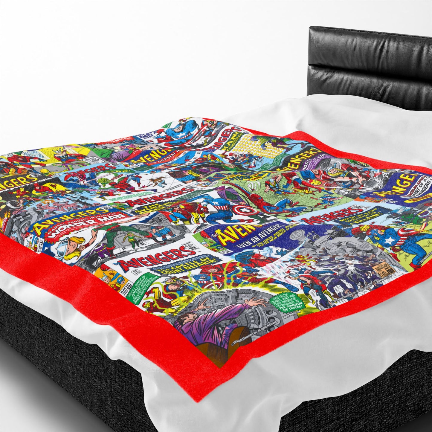 Avengers Blanket - Classic Silver Age Art - Marvel Comics - Soft & Comfy