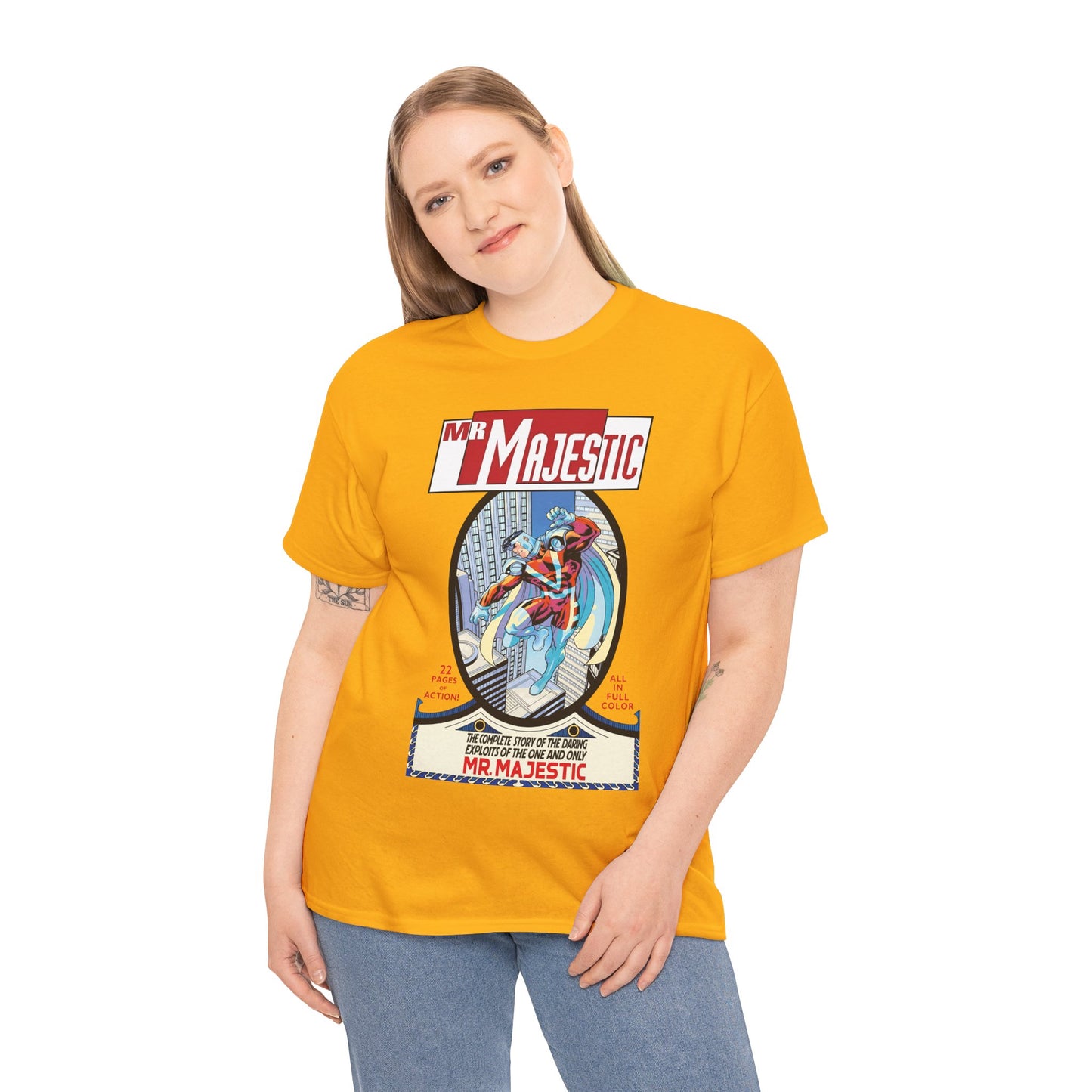 Mr. Majestic T-Shirt - Ed McGuiness Art - DC/Wildstorm Comics