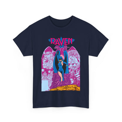 Raven T-Shirt - George Perez Art - New Teen Titans - Trigon, Azarath - DC Comics