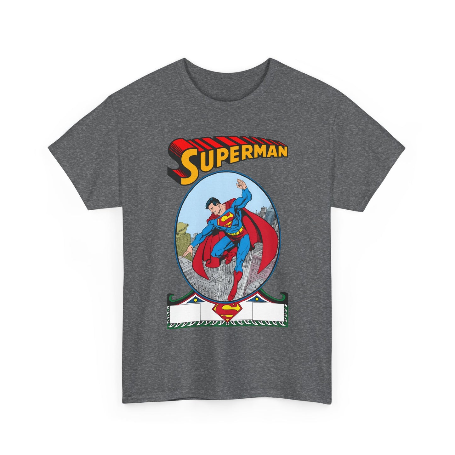 Superman T-Shirt - George Perez Art - #1 Homage Cover - Metropolis, Man of Steel, Daily Planet, Clark Kent - DC Comics