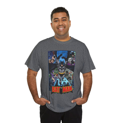Batman T-Shirt - John Byrne Art - Joker, Catwoman, Poison Ivy - Caped Crusader - DC Comics