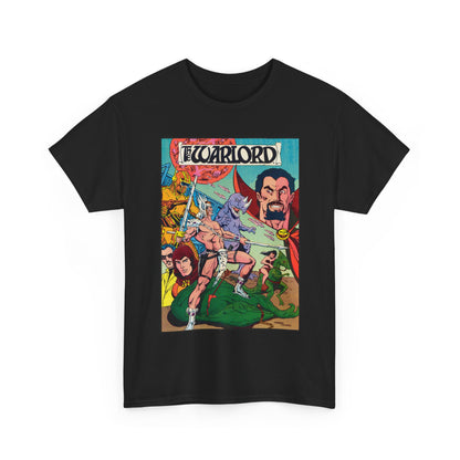 Warlord T-Shirt - Dan Jurgens Art - Travis Morgan, Skartaris, Deimos - Sword & Sorcery - DC Comics